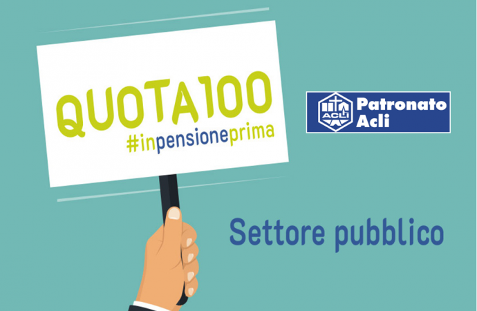 Quota 100 - Settore pubblico