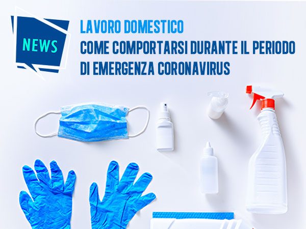 Il lavoro domestico durante il coronavirus